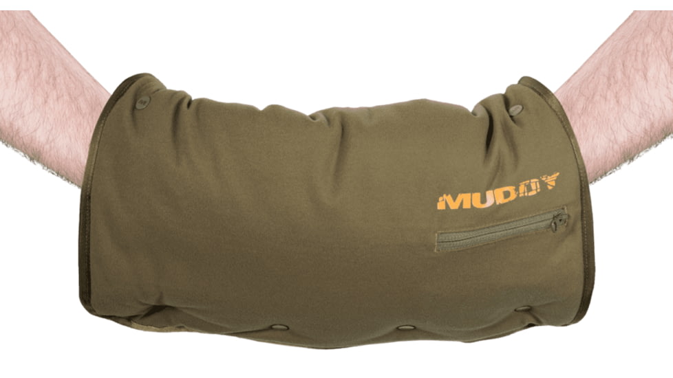 Muddy Nucleus Heated Hand Muff and Seat, Brown Clay, One Size, MUD-HT-HM-CL