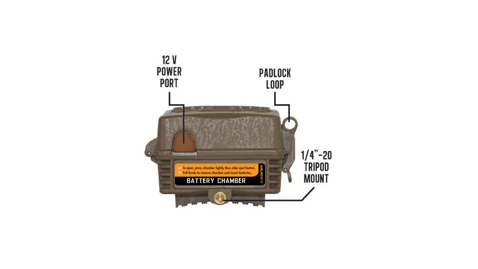 Muddy Pro-Cam 10 Bundle, includes 6-AA Batteries, 8 GB Memory Card, Brown MTC100-K
