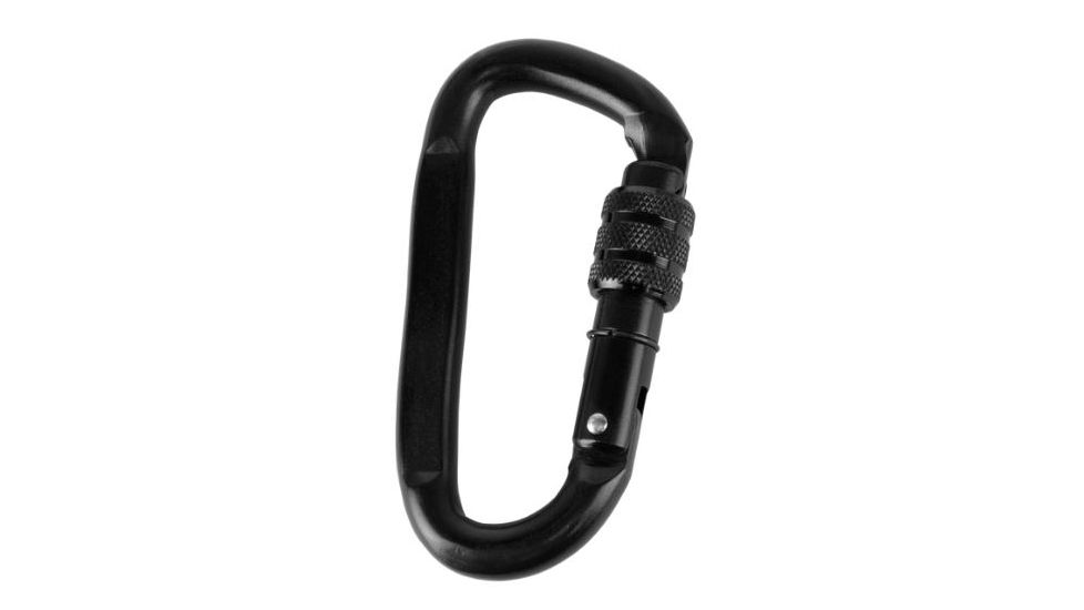 Muddy Safety Harness Carabineer, Black MSA060