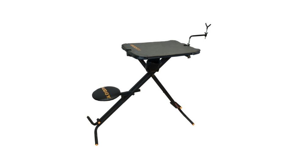 Muddy Slimline Treeseat, includes 1.5 Nylon Strap with Slide Buckle, Black/Camo MTS200