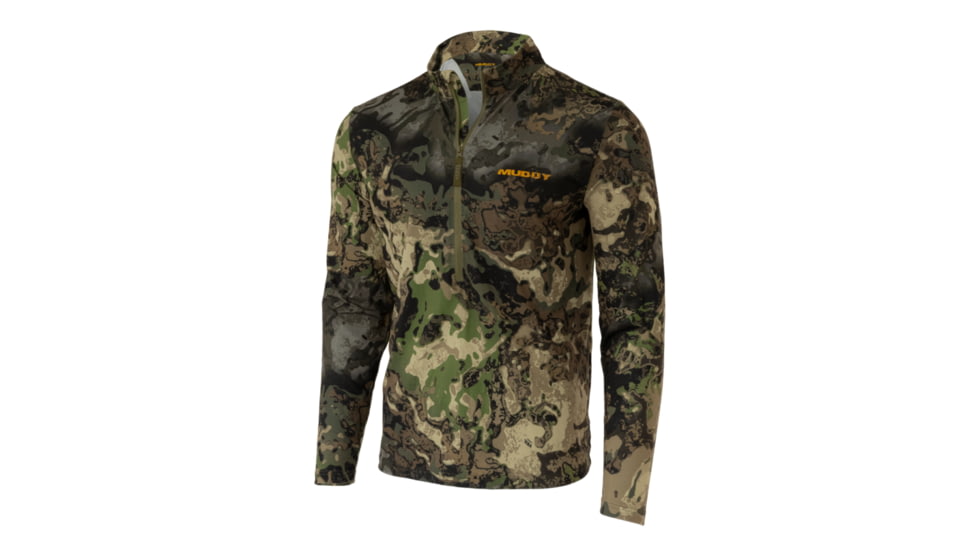 Muddy TRX Lightweight Quarter-Zip Top - Mens, Veil Canyon Hybrid, LARGE, MUD-LW-QZ-VCH-L