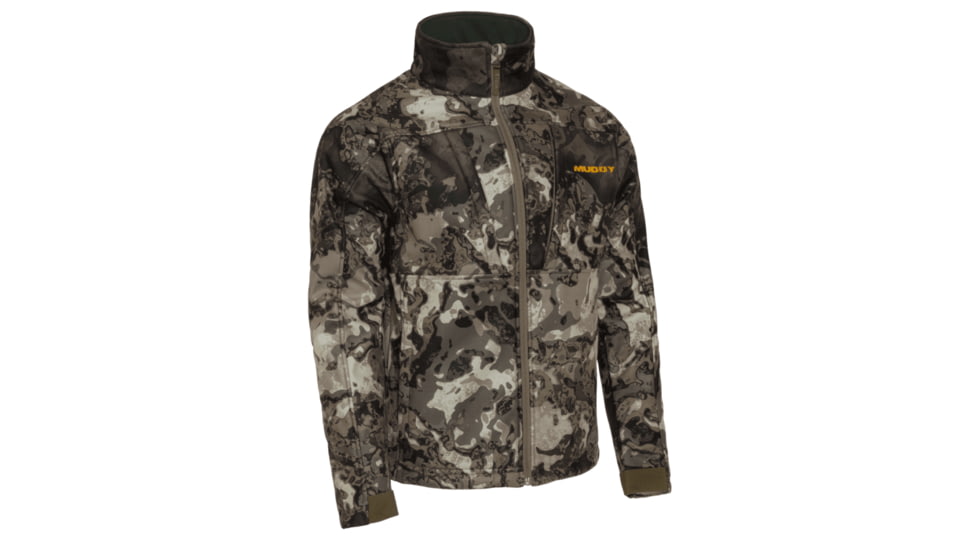 Muddy TRX Softshell Jacket - Mens, Veil Canyon Grey, LARGE, MUD-WDP-JKT-VCG-L