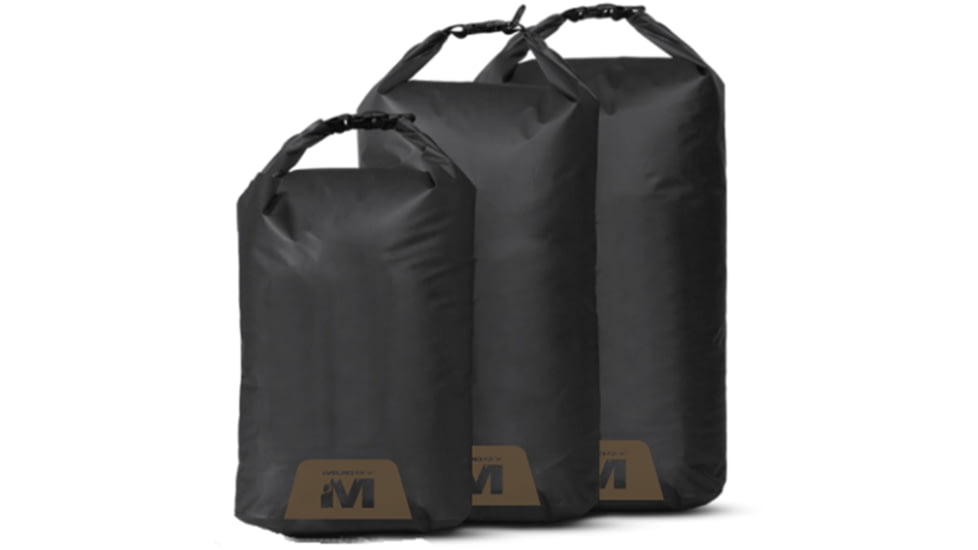Muddy Waterproof Dry Bag Set, Black, 1410648