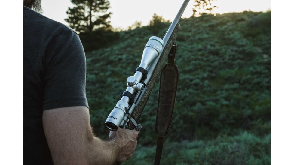 Mueller Optics 4.5-14x40mm AO APV Flex Reticle Rifle Scope, Silver, MAPV451440S