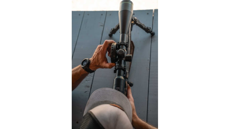 Mueller Optics 40x56 Side Focus Target Dot Rifle Scope, Matte Black, MU4056