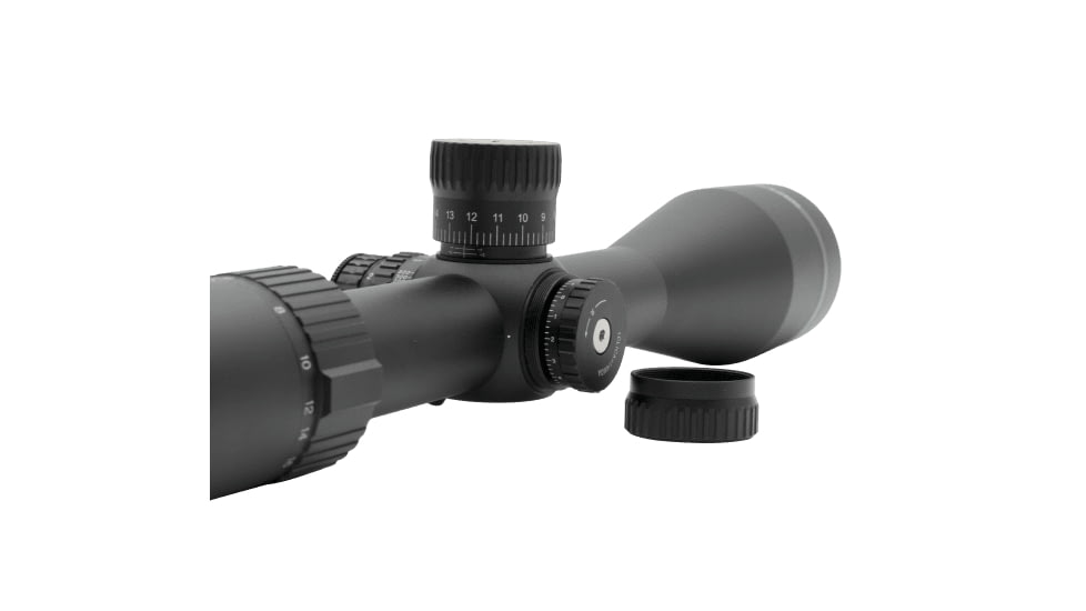 Mueller Optics 6-24x50mm 30mm Tube Rifle Scope, Black, MU62450IGR