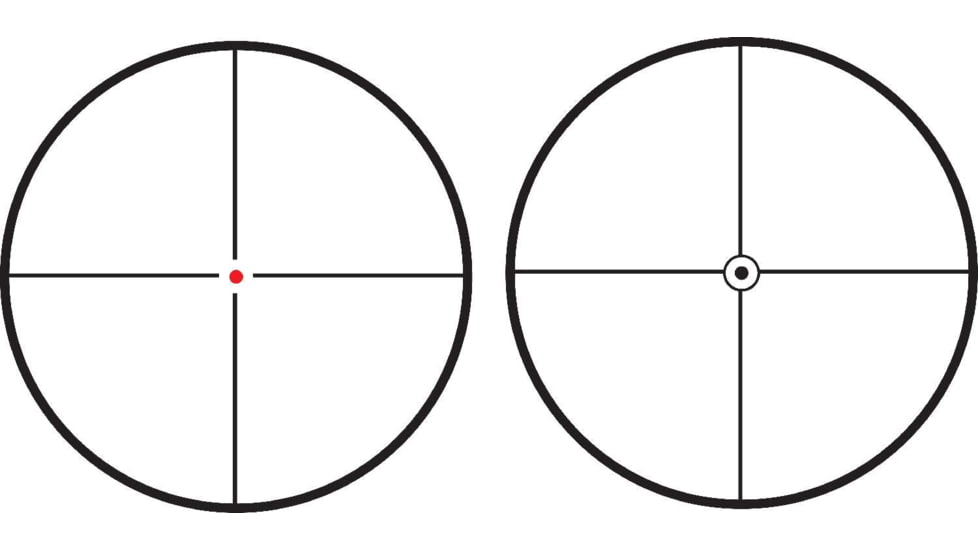 Mueller Optics 8.5-25x50mm Eraticator Long Range Red Dot Rifle Scope, Black MU852550IGR