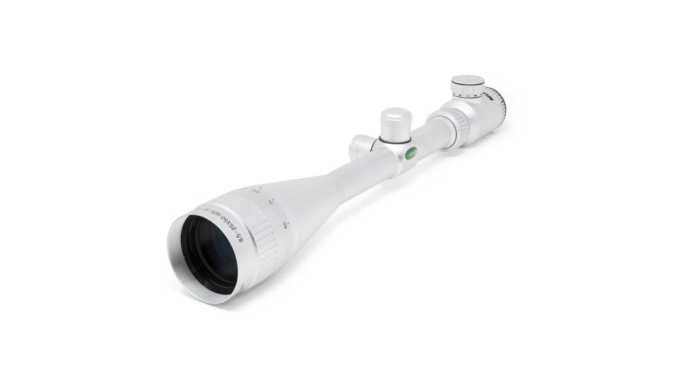 Mueller Optics 8.5-25x50mm Eraticator Long Range Red Dot Rifle Scope, Silver, MU852550IGRS