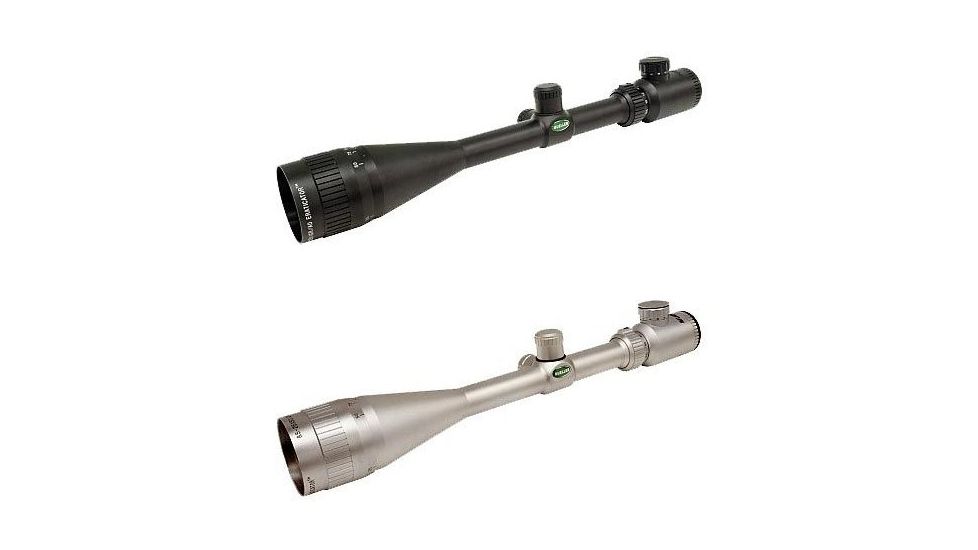 Mueller Optics Eraticator 8.5-25x50mm Long Range Red Dot Rifle Scope, Black, Silver