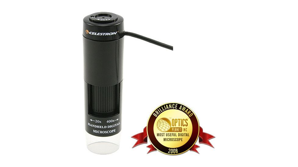 Celestron Handheld Digital Microscope HDM 20x/400x Camera Video USB 2.0 - 44300