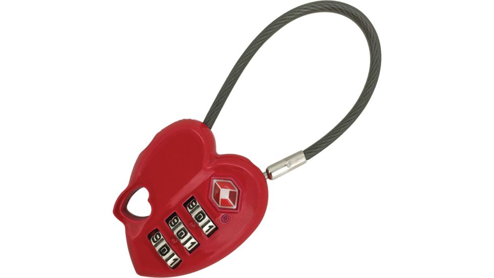 Munkees Tsa Heart Combo Lock 3606