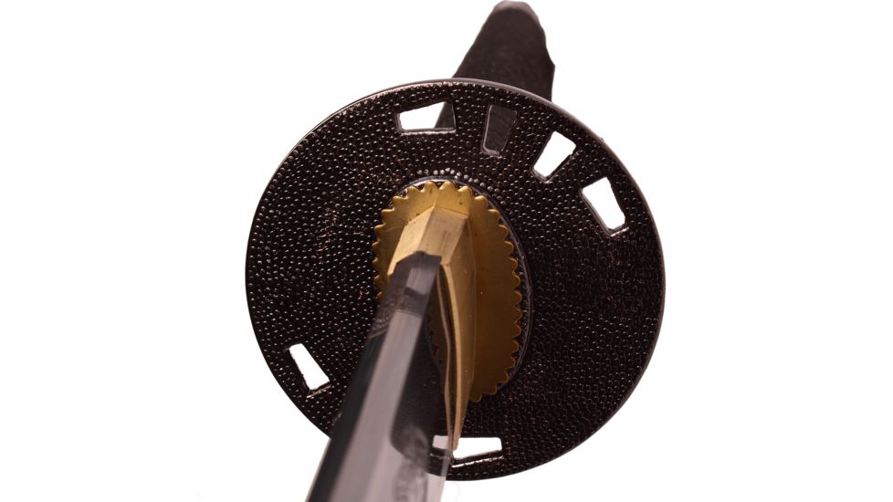 Musashi Bills Sword, 27in Carbon Steel Hand Forged Katana Blade, Black Wood Saya, SS028BK-1C