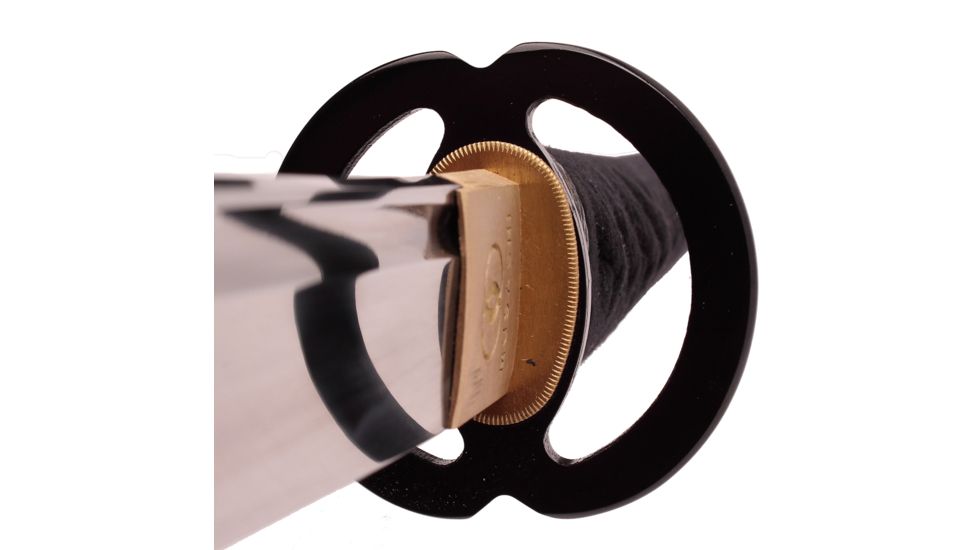 Musashi Katana, 28.5in High Carbon Steel Blade, Wood High Polish Piano Finish - Deep Blue Color, SS783BL