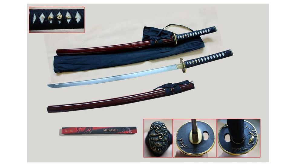 Musashi Musha Hand Forge Samurai Sword, SS797BD