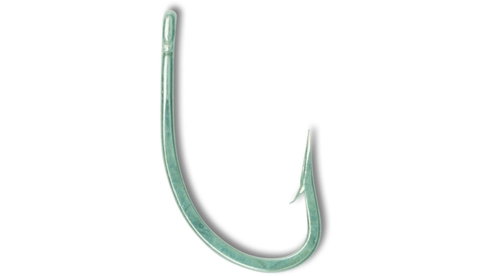 Mustad Classic O'Shaughnessy Live Bait Hook, Forged, 3X Short Shank, Ringed Eye, Duratin, Size 1/0, 10 per Pack, 9174-DT-1/0-8