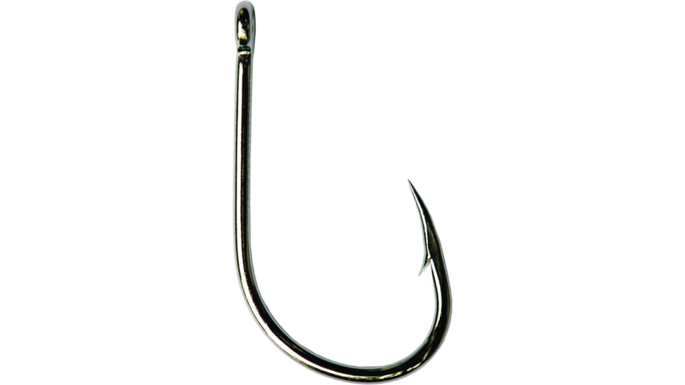 Mustad UltraPoint Big Gun Live Bait Hook, Opti Angle Needle Point, Ringed Eye, Black Nickel, Size 3/0, 25 per Pack, 10829NP-BN-3/0-25U