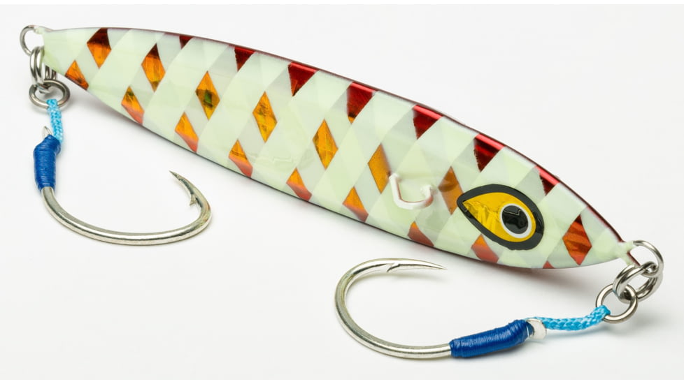 Mustad Wingman Slow Fall Jig, Spidey, 200g/7oz, MJIG06-SPD-200-1