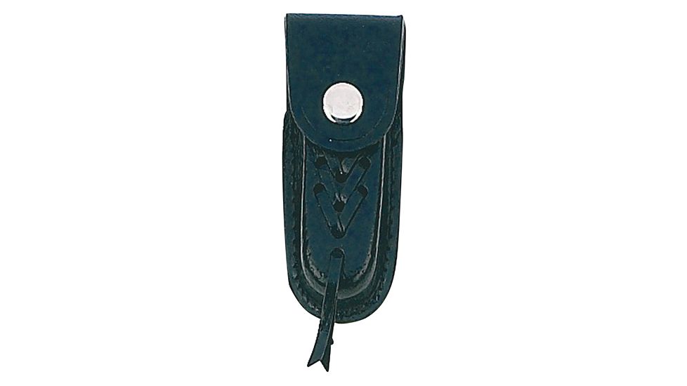 Mustang Leather Sheath, Fits 3.50 to 4.00 in., Black FP15544
