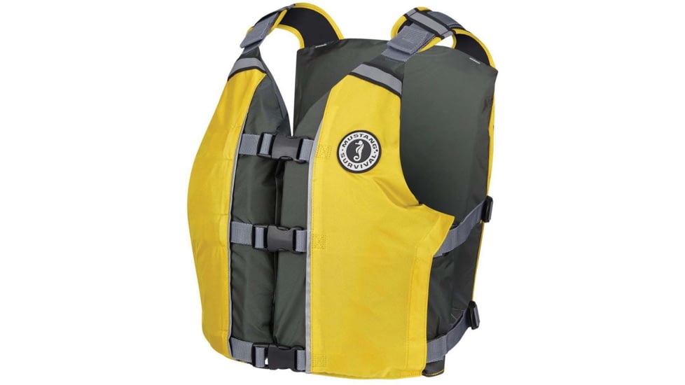 Mustang Survival Apf Foam Vest Yellow-grey MV411102-222-0-216