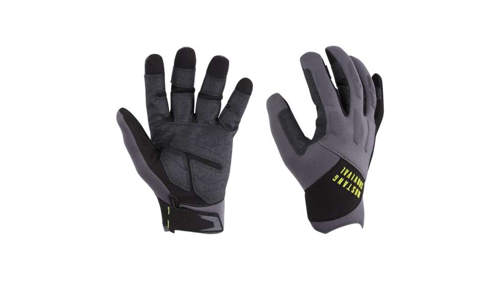 Mustang Survival EP 3250 Full Finger Gloves - Grey/Black - XL, MA600502-262-XL-267