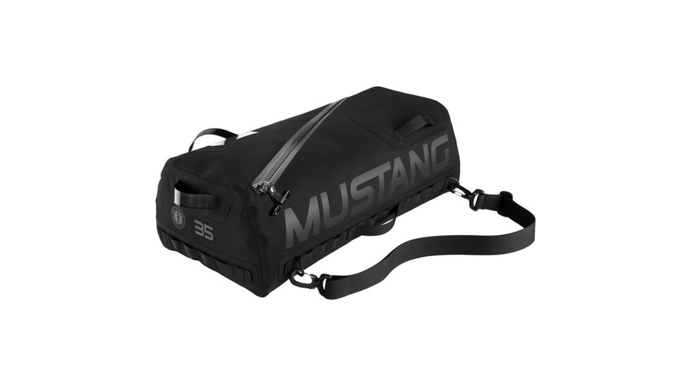 Mustang Survival Greenwater 35L Waterproof Deck Bag - Black 63112