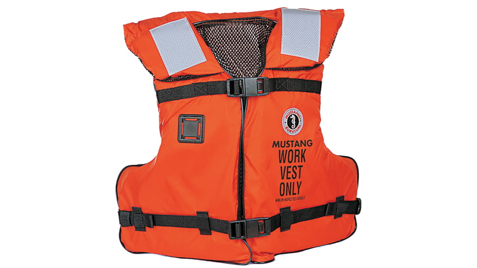 Mustang Survival Vest w/Solas Tape Work 40894