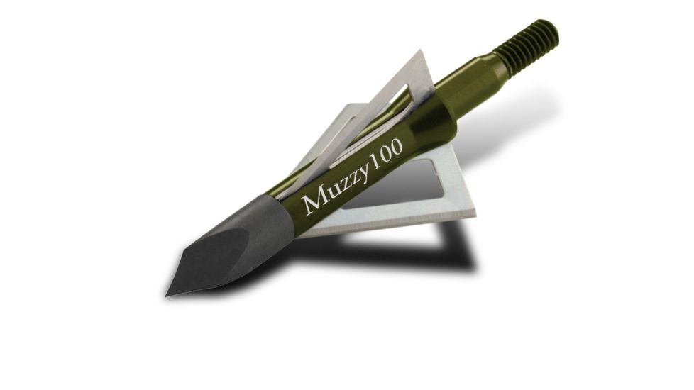 Muzzy Crossbow Broadhead, 3 Blade 100 gr. 6 pk., 225-X