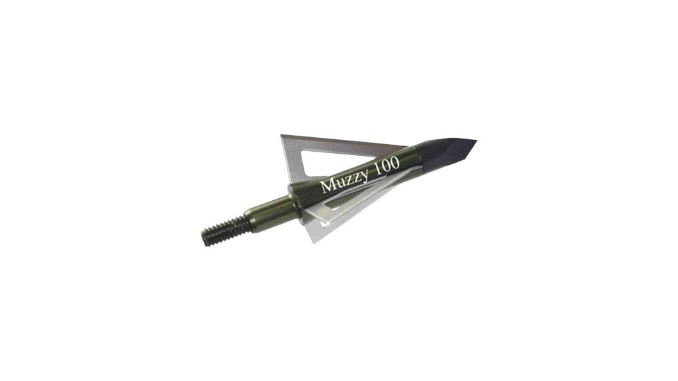 Muzzy Crossbow Broadhead, 3 Blade 100 gr. 6 pk., 225-X