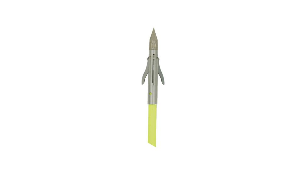 Muzzy Fish Arrow W/iron 3-barb Nock &amp; Bottle Slide, 1ea