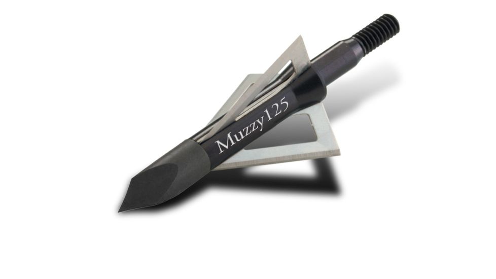 Muzzy Screw-in Broadhead, 3 Blade 125 gr. 6 pk. M235