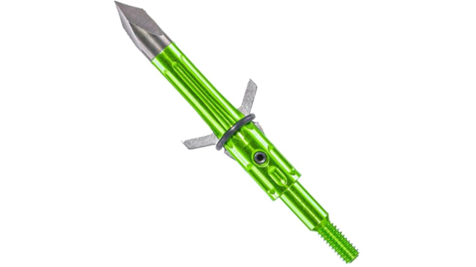 Muzzy Shank Broadhead, 5-pack, Green, 289