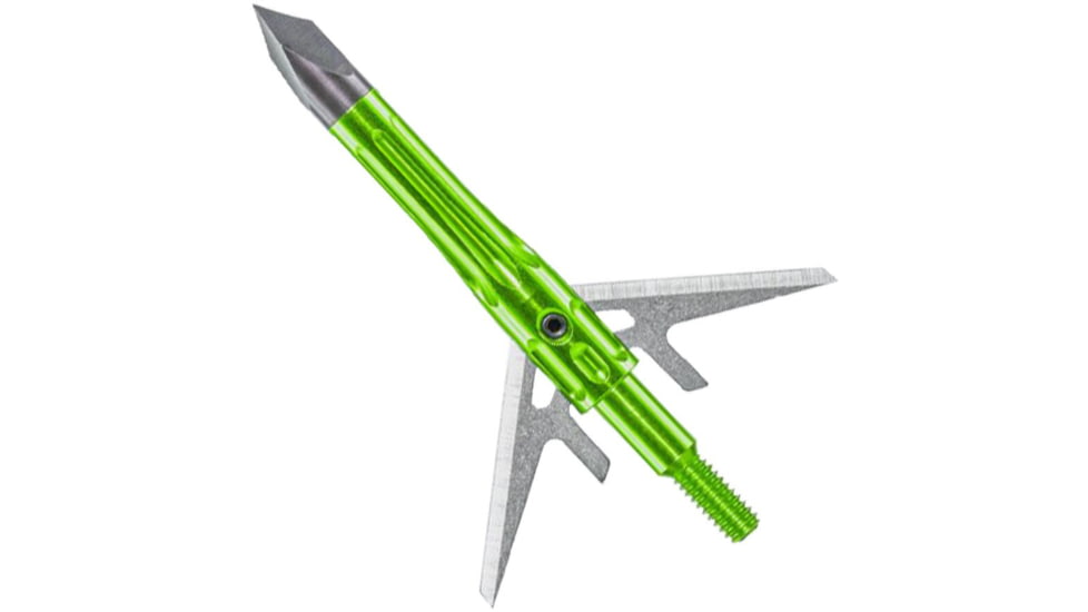 Muzzy Shank Broadhead, 5-pack, Green, 289