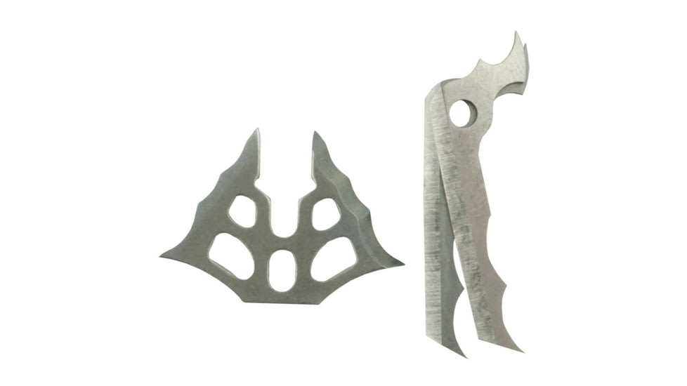 Muzzy Trocar HB-Ti Replacement Blades, 12 pk., Silver, 397-TI