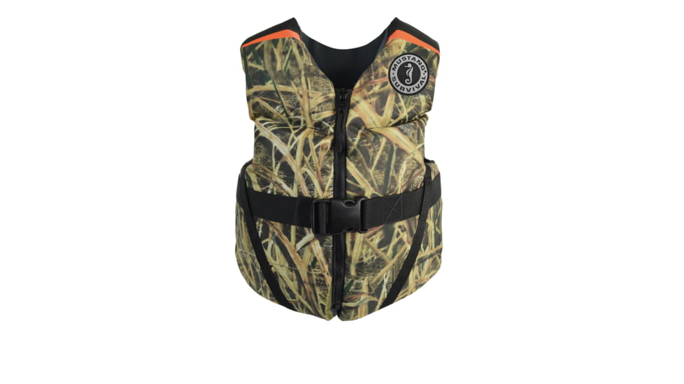 Mv3570 Cm Youth Rev Foam Vest Camo, rev-youth-vest-camo-mv3570-cm