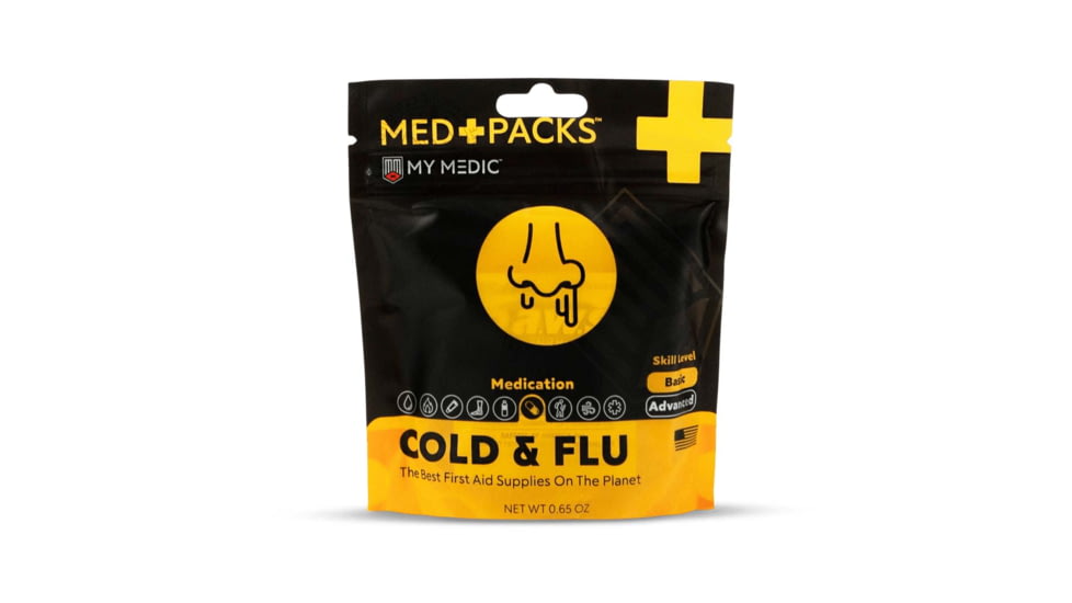 My Medic Cold and Flu First Aid, 4.9x4.3x1.3 inch, medpack-cold-and-flu