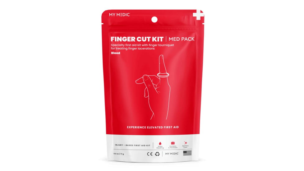 My Medic Finger Cut Kit, 7.55x5.8x1.5 inch, MM-MED-PACK-FGR-CUT-EA-V2