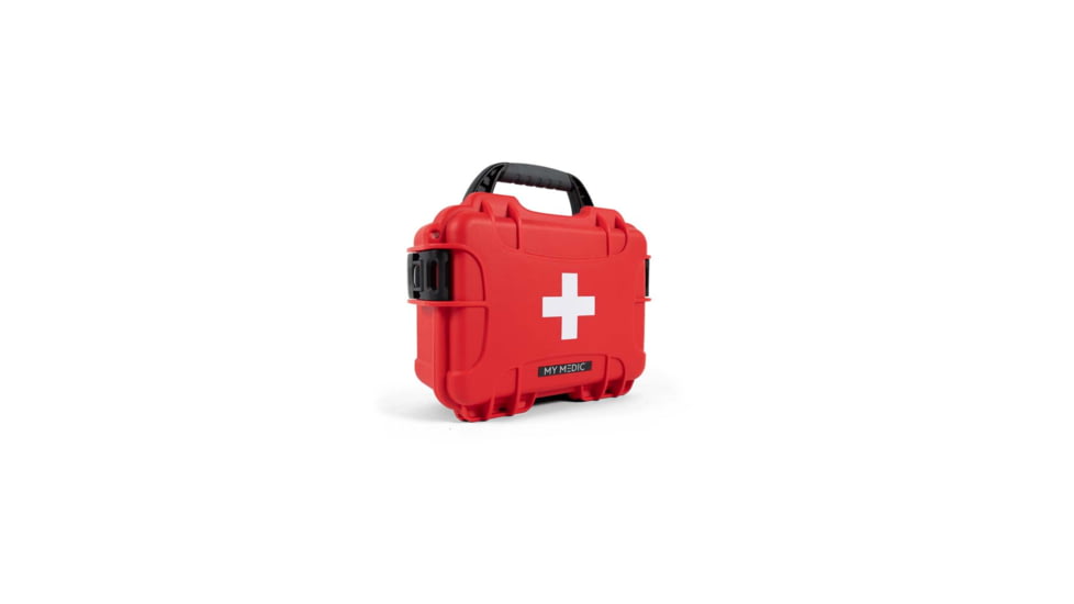 My Medic MyFAK Mini Pro Waterproof First Aid Kits, 7x9.5x3.5 inch, MM-KIT-MFK-MIN-904-PRO-RED