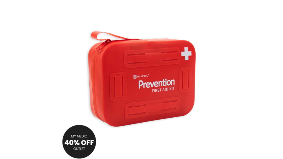 My Medic Prevention First Aid Kit, 6x8.125x2.5 inch, Red, MM-KIT-S-PVNTN-RED