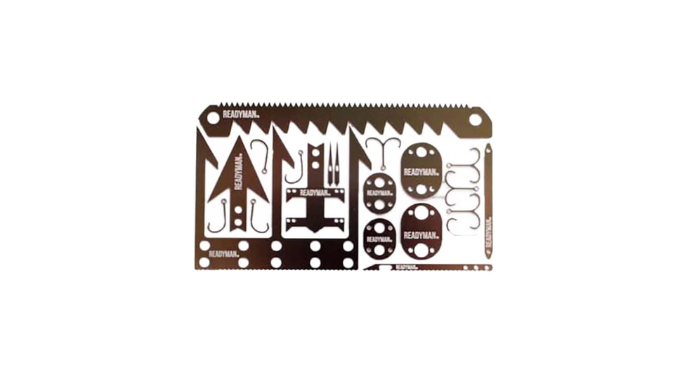 My Medic ReadyMan Wilderness Survival Card First Aid, 3.5x2 inch, RDM-SPL-OUT-WSC-X-2X3-PRM-EA