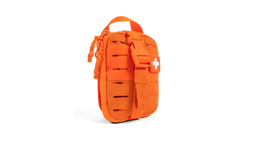My Medic Sidekick V2 First Aid Kits, Standard Version, 7.5x5.5x1 inch, Orange, 0.675 liters, MM-KIT-SDK-V2-STN-ORG