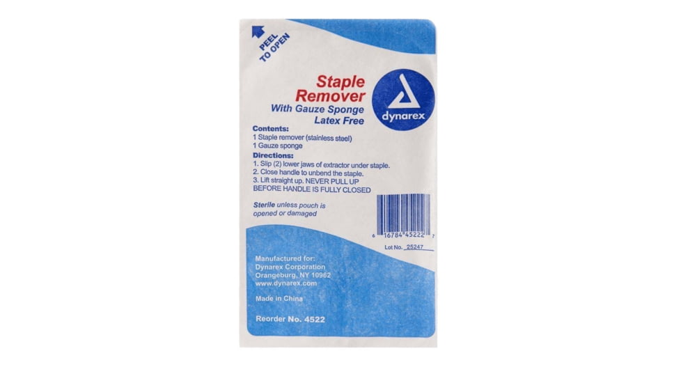 My Medic Staple Removal Kit First Aid Bandages, Latex Free,DRX-SPL-SPC-STRK-X-X-X-EA