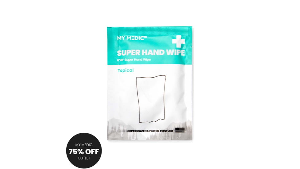 My Medic Super Hand Wipe First Aid, 8x6 inch, super-hand-wipe