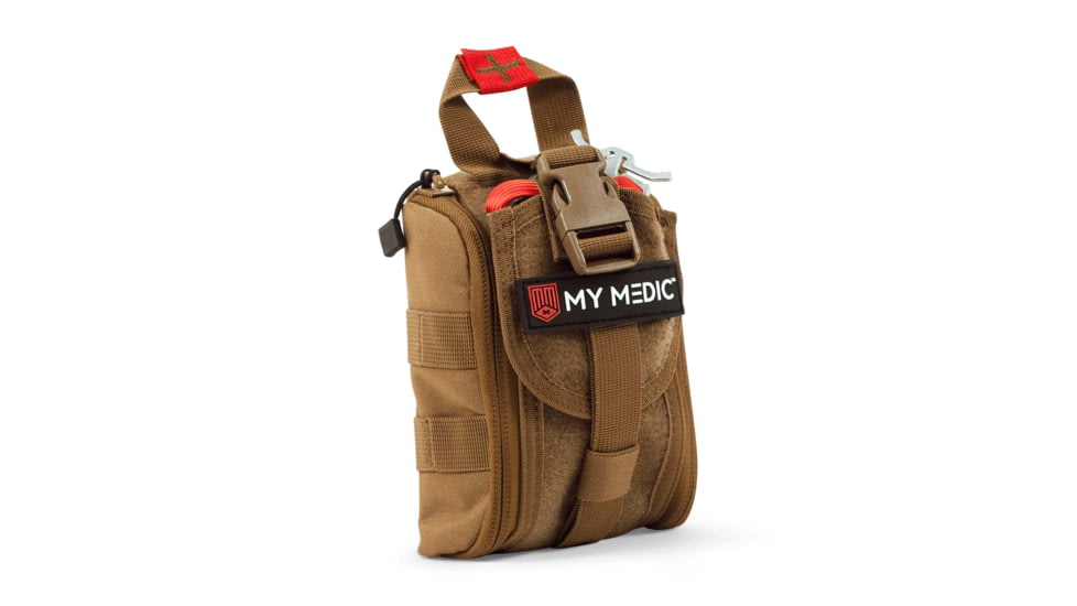 My Medic TFAK First Aid Kits, Pro Version, 8x5x4 inch, Coyote, 2.5 liters, MM-KIT-TFAK-PRO-CYO