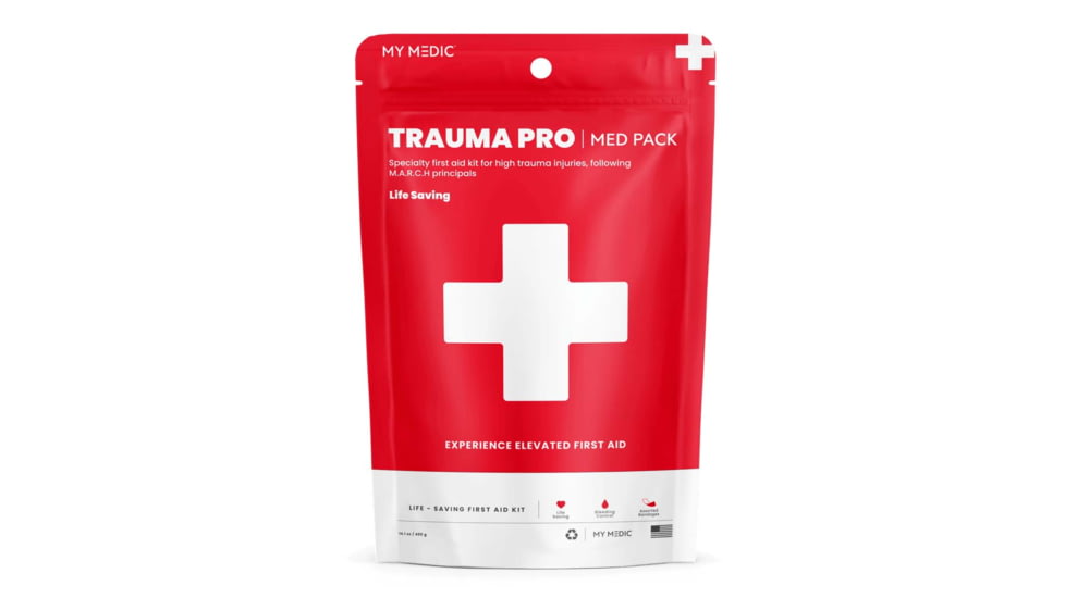 My Medic Trauma Pro Medicine, 9.5x8.75x3.5 inch, 18 oz, MM-MED-PACK-TRM-PRO-RAT