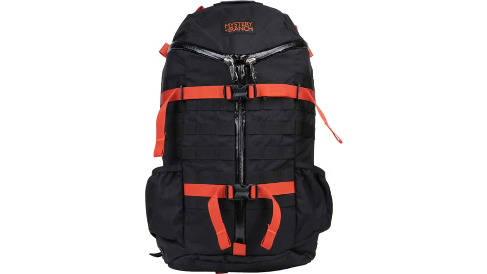Mystery Ranch 2 Day Assault Daypack, Wildfire Black, Small/Medium, 111183-008-25