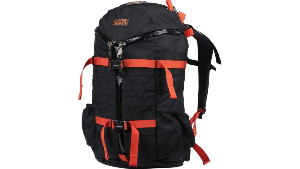 Mystery Ranch 2 Day Assault Daypack, Wildfire Black, Small/Medium, 111183-008-25