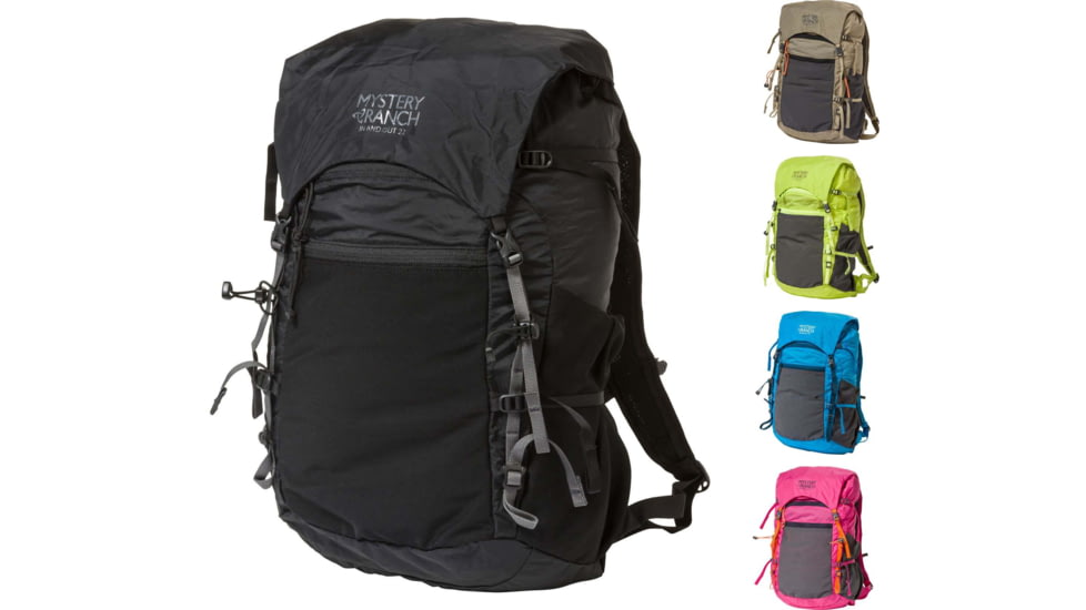 Mystery Ranch In and Out 22 Pack, Black, Hummus, Limeade, Techno, Vice