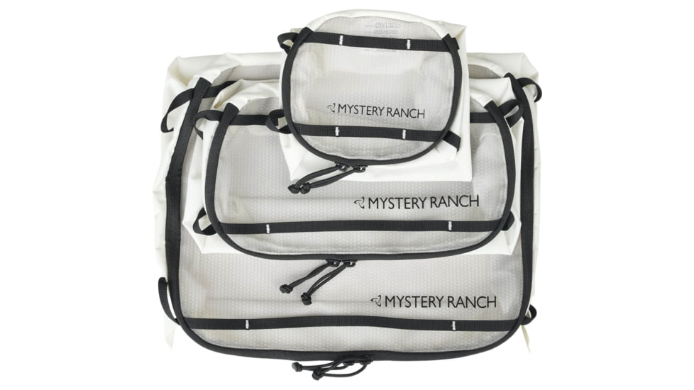 Mystery Ranch Mission Packing Cube Set, White, One Size, 113161-100-00-OS