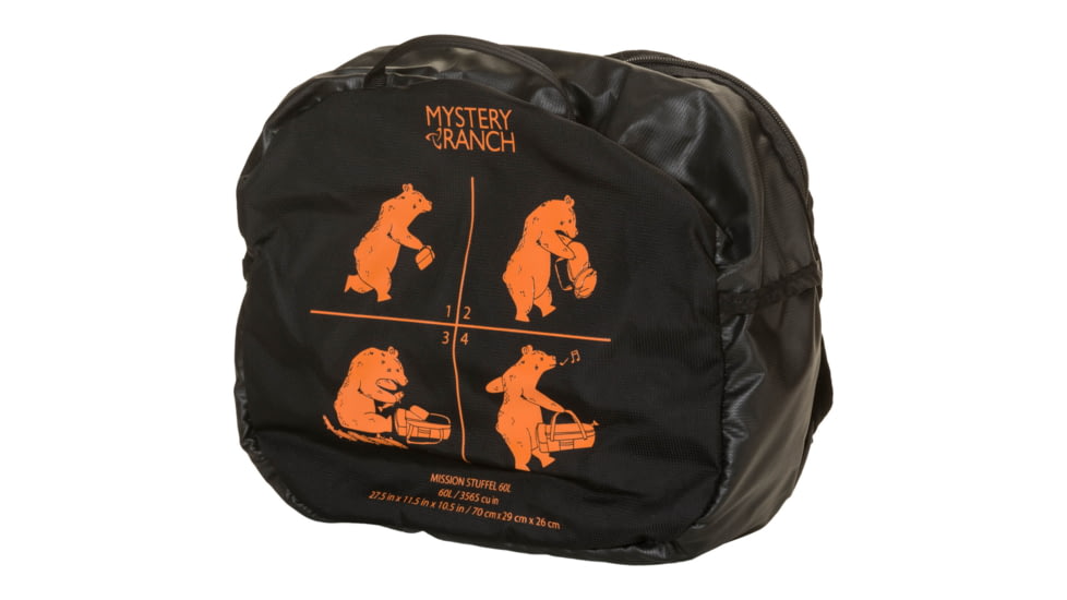Mystery Ranch Mission Stuffel Pack, Black, 45L, 112503-001-01-OS