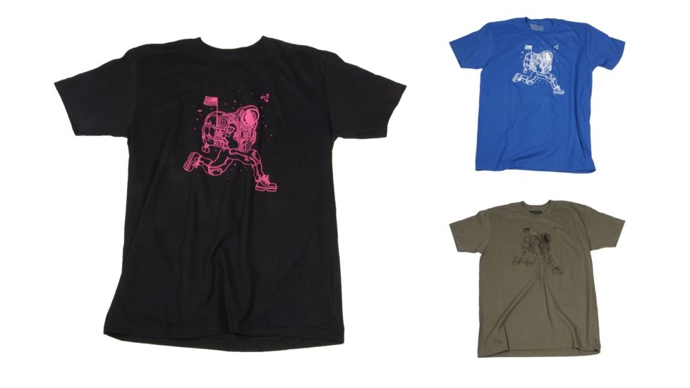 Mystery Ranch Need More Space Tee, Black, Royal Blue, Storm